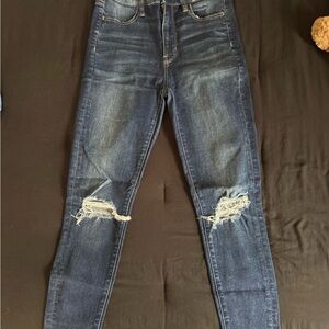 American Eagle Dark Blue Denim Jeans